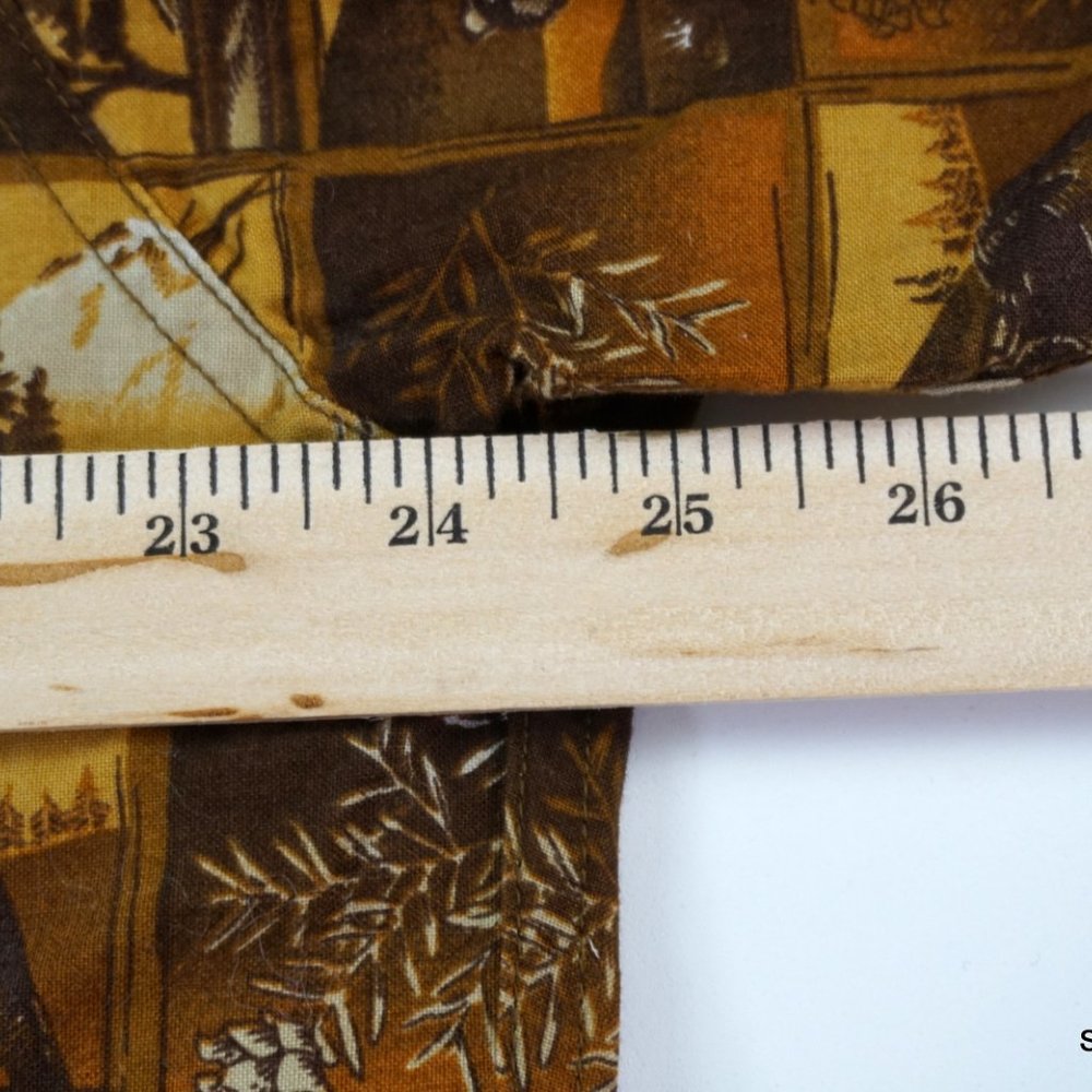 Woolrich Bears Rustic Print Button Down Shirt - image 5